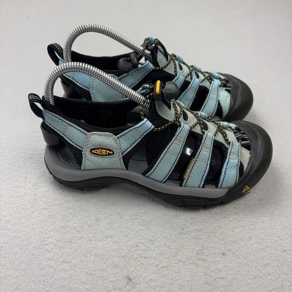Keen Shoes - Keen Fisherman Shoes Womens Size 9 Blue Waterproof Hiking Sandals Outdoor Trail